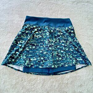 Smartwool Skort Green Merino Wool Blend Womens XS Activewear Performance